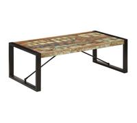 vidaXL Table basse 120x60x40 cm – Bois de récupération solide