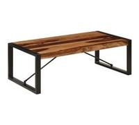 vidaXL Table basse 120x60x40 cm Bois de Sesham massif Brun G