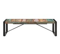 vidaXL Table basse 140x70x40 cm Bois de récupération solide Brun G