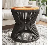 vidaXL Table basse 45x44 cm - Bois d'acacia