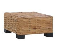 vidaXL Table basse 47x47x28 cm Rotin naturel