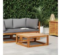 vidaXL Table basse 68x68x29 cm en bois massif d'acacia