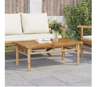 vidaXL Table basse 90x50x35 cm en bambou – Marron G (366469)