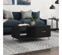 VidaXL Table basse 90x50x40 cm - Noir