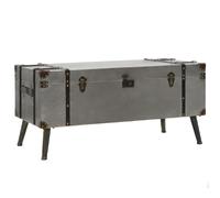 vidaXL Table Basse Aluminium