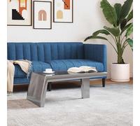 vidaXL Table Basse Aviator Aluminium