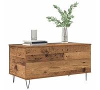 vidaXL Table Basse Bois Ancien 90 x 44.5 x 45 cm Bois d'ingénierie, Table Basse Chic, Rectangulaire, Industrielle, Pratique pour Salon Urbain, Moderne Intérieur