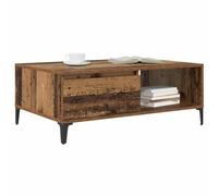 Vidaxl Table Basse Bois Ancien 90 X 60 X 35 Cm Bois D'ingénierie