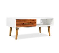 vidaXL Table basse bois d'acacia