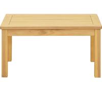 vidaXL Table basse Bois d'acacia clair 70 x 40 x 36 cm Bois massif Acacia