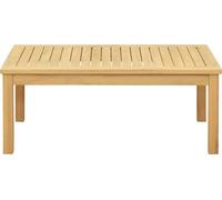 vidaXL Table basse Bois d'acacia clair 90 x 50 x 36 cm Bois massif Acacia