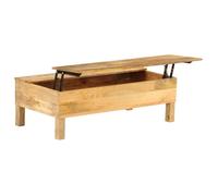 vidaXL Table Basse Bois de Manguier
