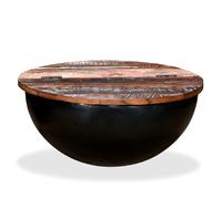 vidaXL Table basse - Bois de récupération massif