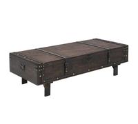 vidaXL Table basse Bois massif style vintage 120 x 55 x 35 cm 245802