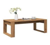 vidaXL Table basse chêne artisanal 102x50x35 cm bois d'ingénierie, table d'appoint