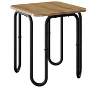 vidaXL Table Basse Chêne Artisanal 40 x 40 x 45 cm Bois d'ingénierie