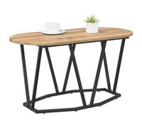 vidaXL Table Basse Chêne Artisanal 80 x 40 x 40.5 cm | Il y a plein de place pour toutes tes petites affaires, Des lignes épurées qui rendent n'importe quelle pièce géniale,