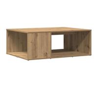 vidaXL Table Basse chêne Artisanal 90x67x33 cm Bois d'ingénierie
