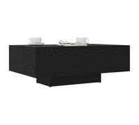 vidaXL Table Basse Chêne Noir 85 x 55 x 31 cm | Super élégant et simple, parfait pour les espaces modernes, Fait en bois d'ingénierie robuste, ça dure longtemps,