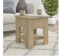 vidaXL Table basse Chêne sonoma 40x40x42 cm Bois d'ingénierie