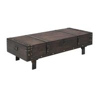 vidaXL Table Basse contreplaqué Style Vintage 120x55x35 cm