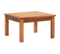 vidaXL Table basse de jardin 60x60x36 cm Bois solide d'acacia 46004