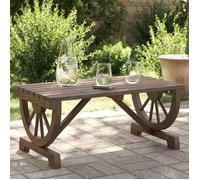 vidaXL Table basse de jardin 90x50x40 cm en bois massif de sapin