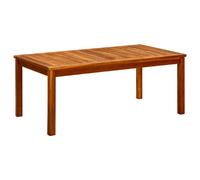 vidaXL Table basse de jardin - Bois d'acacia