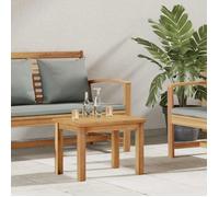 vidaXL Table basse Lumarko - Bois de teck massif Marron 50 x 35 x 36 cm