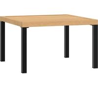 vidaXL Table basse de jardin 65x65x40 cm aluminium noire