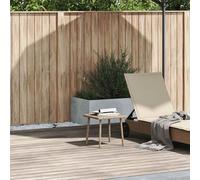 VidaXL Table basse de jardin rectangulaire gris 40x40x37 cm rotin vidaXL