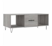 vidaXL Table basse Gris Sonoma 102x50x40 cm Bois composite