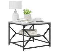 vidaXL Table Basse Gris Sonoma 51 x 50 x 40 cm, Table Basse Rectangle, Mobilier Durable, Moderne, Élément Central Chic pour Votre Salon