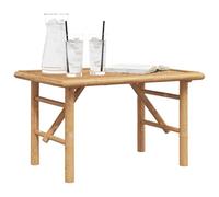 vidaXL Table Basse Marron 70 x 40 x 36 cm Bambou | Superbe construction en bambou avec une finition lisse, Facile à bouger, tout en étant solide, Géniale pour le café,