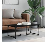 vidaXL Table basse Noir