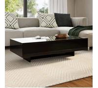 vidaXL Table basse noir brillant 244023