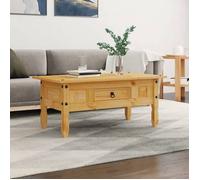 vidaXL Table basse Gamme Corona en pin mexicain 100x55x44 cm