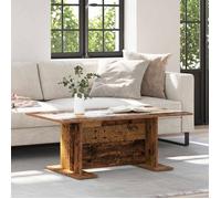 VIDAXL Table basse rectangulaire en bois d'ingénierie 103,5 x 60 x 40 cm - style campagne, marron