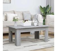 vidaXL Table basse Sonoma gris 100x60x42 cm Bois d'ingénierie