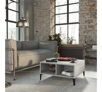 vidaXL Table basse sonoma gris 60x60x30 cm bois d'ingénierie813168 Gris G