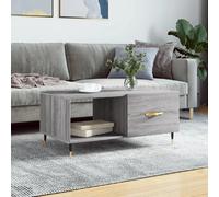 vidaXL Table basse sonoma gris - Bois d'ingénierie