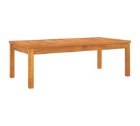 vidaXL Table basse 100x50x33 cm en bois massif d'acacia