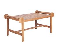 vidaXL Table basse - Teck solide