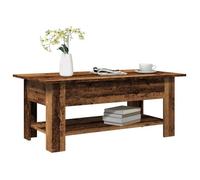 vidaXL Table basse vieux bois 102x55x42 cm bois d'ingénierie, table d'appoint, table de salon, table latérale, bout de 856796