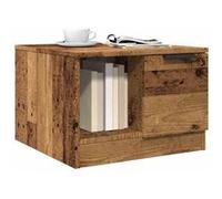 vidaXL Table basse Vieux bois 50x50x36 cm Bois d'ingénierie Marron