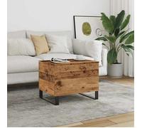 vidaXL Table basse vieux bois 60x44,5x45 cm bois d'ingénierie 857440