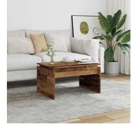 vidaXL Table basse vieux bois 68x50x38 cm bois d'ingénierie 856628