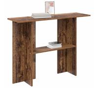 vidaXL Table Console Bois Ancien 100 x 30 x 75 cm Bois d'ingénierie, Table Console Moderne, Gain de Place pour Entrée, Mobilier de Couloir, Décor de Foyer, Bois Composite