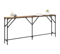 vidaXL Table console Bois Ancien 180 x 23 x 75 cm, Table d'angle moderne, console rectangulaire, ajout élégant pour foyer, surface d'affichage chez vous