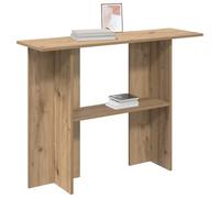 vidaXL Table Console Chêne Artisanal 100 x 30 x 75 cm